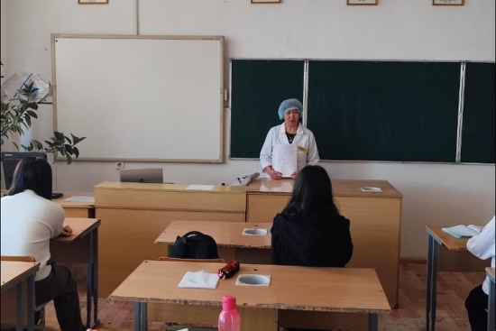 Мектебімізде ерте жүктіліктің алдын алу шаралары ұйымдастырылды